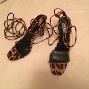 Leopard Heels Forever 21 Cape Robbin Strappy
